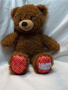 Build A Bear with "Happy Birthday" Feet